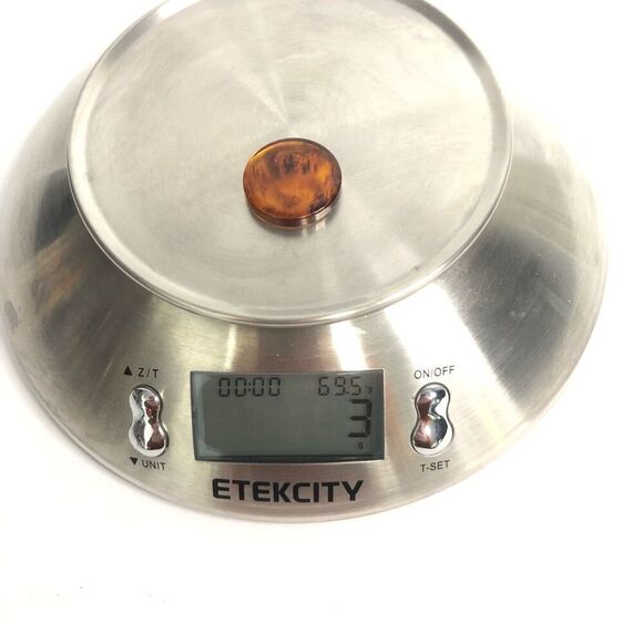 vtg bakelite translucent root beer swirl round chips 15 gram lot of 5 chips - Picture 5 of 7